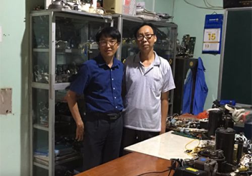 Đi thăm học viên ở Lạng Sơn và Thái Nguyên đã có nhiều cố gắng vươn lên